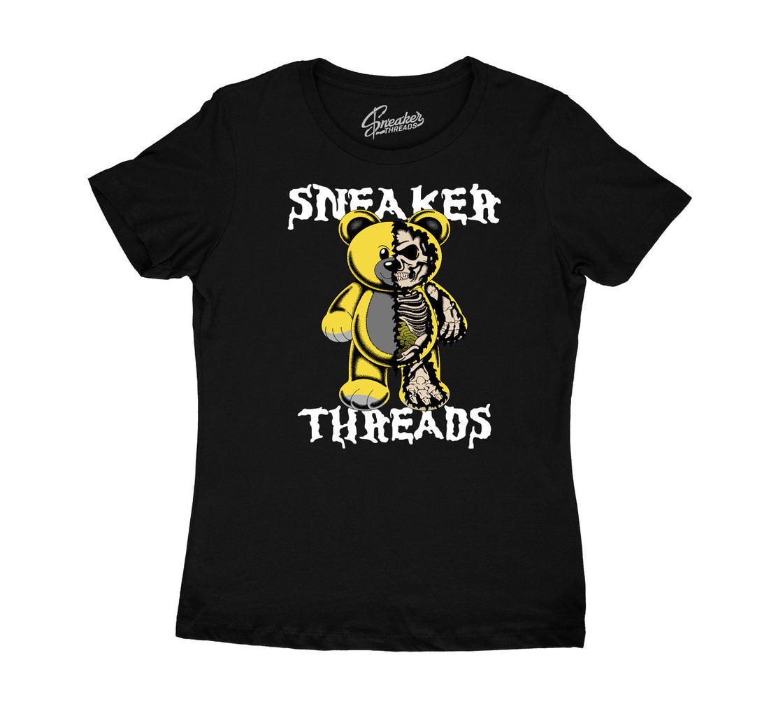 Ladies clothing matches jordan 4 lightning sneaker