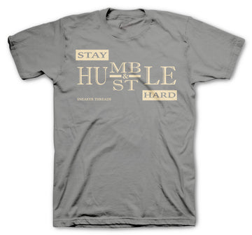 Linen Shirt - Stay Humble - Grey