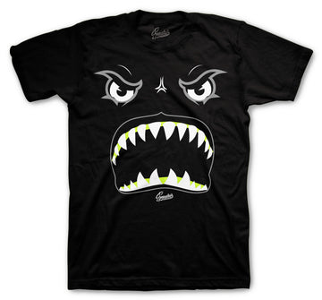 T shirt collection designed to match perfectly with the Jordan 4 neon volt sneaker collection
