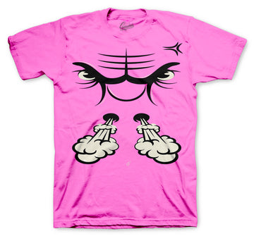 Pinksicle Jordan retro 8 sneaker that matches shirts