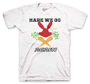 Jordan 6 Hare sneaker collection matches with mens tee collection perfectly