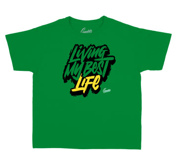 Living My Best Life kids shirt collection to match Jordan 10 Seattle