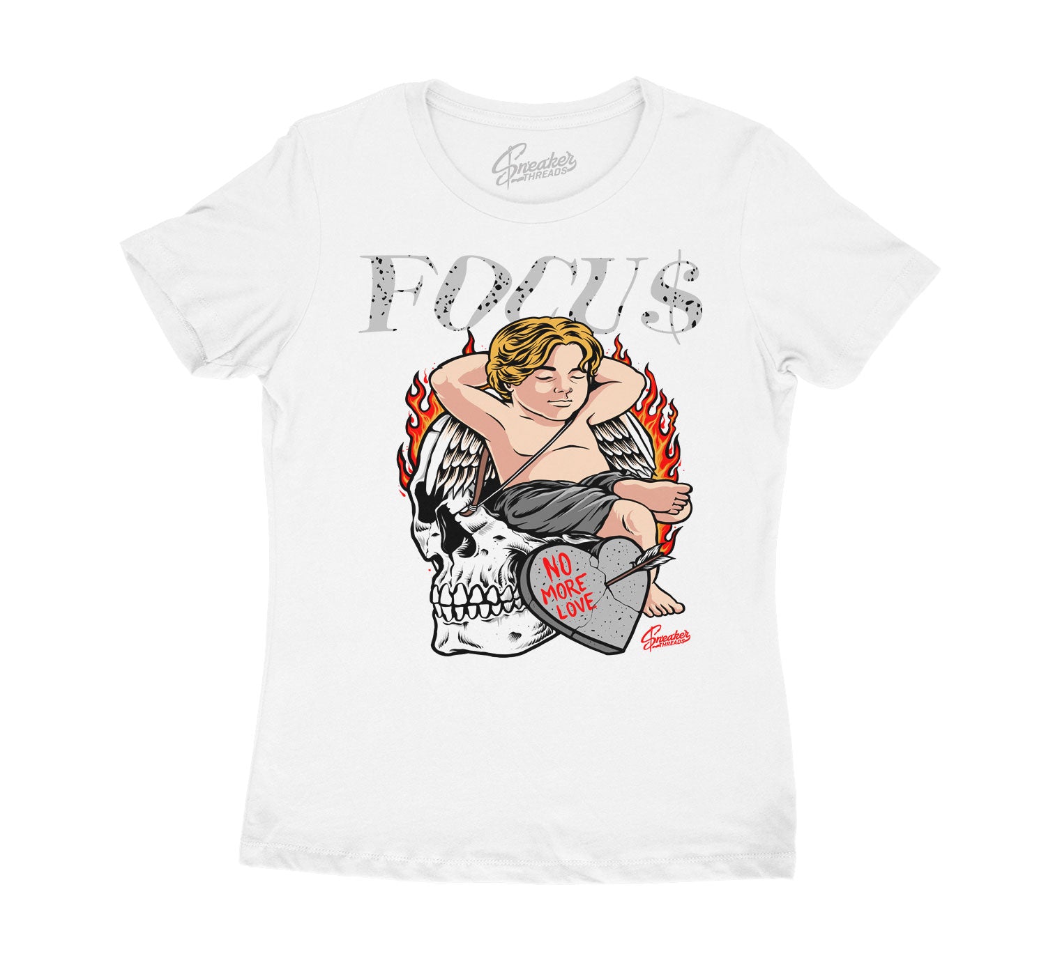 Jordan 4 White Oreo sneaker collection goes with ladies t shirt collection