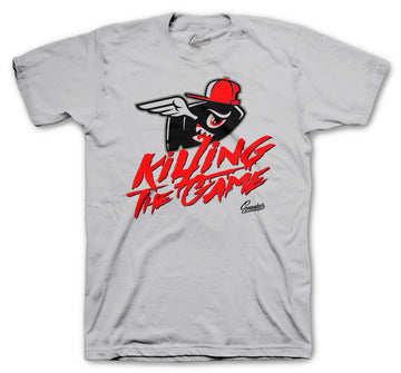 men t shirts matching the Jordan 11 black cement sneakers