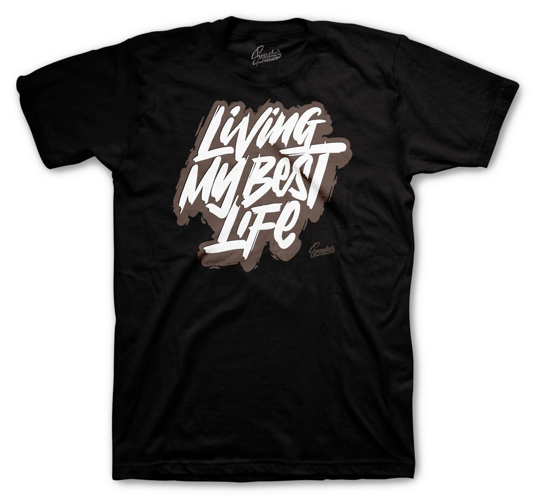 mens t shirts designed to match the Jordan 1 dark mocha sneaker collection