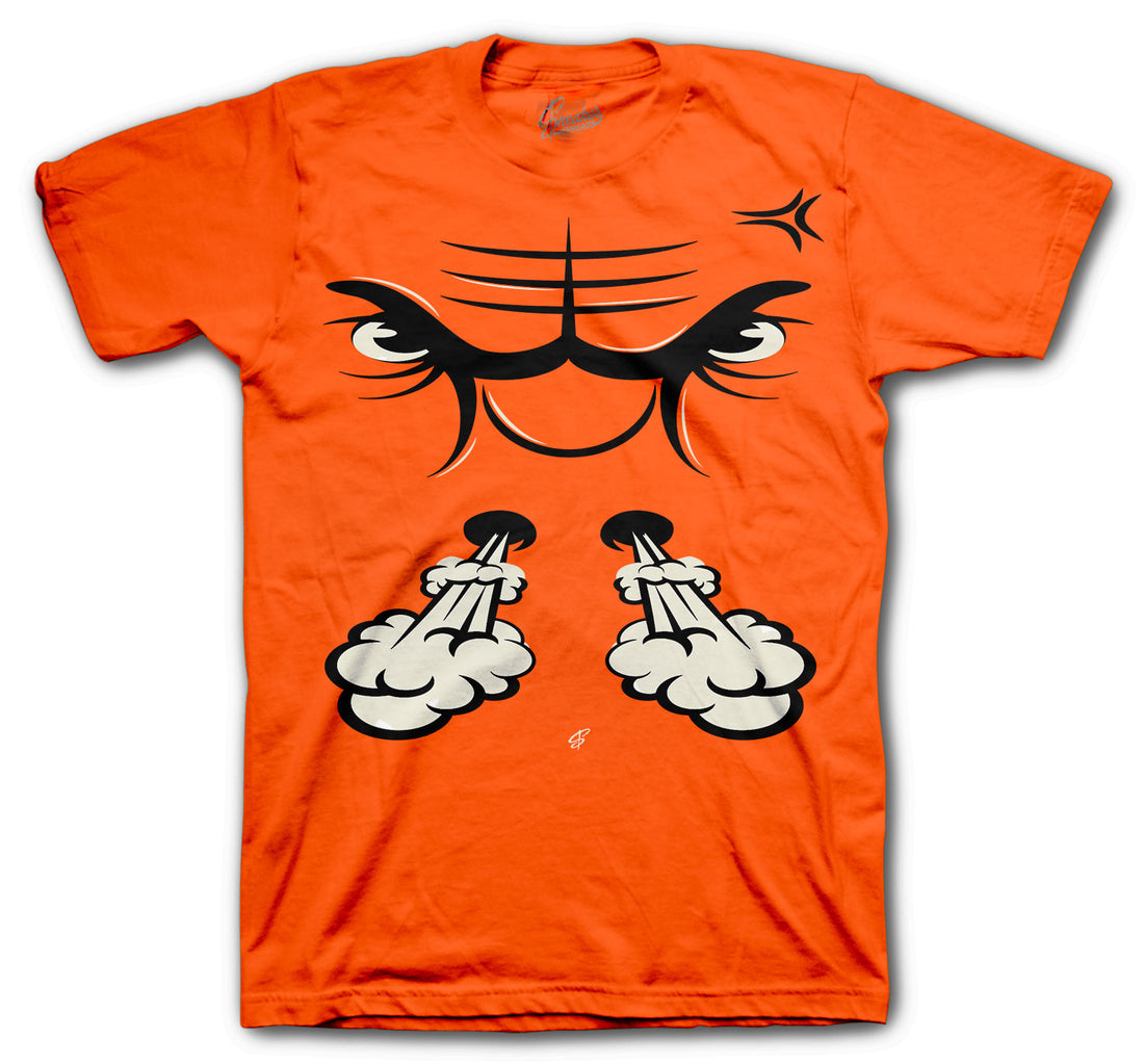 Jordan 4 Metallic Orange sneaker collection matches perfectly with mens t shirt collection 