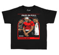 Kids Jordan retro 4 red thunder  shirt to match perfect Thunder 4s