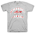 White Ore Jordan 4 sneaker collection matches with mens silver tees