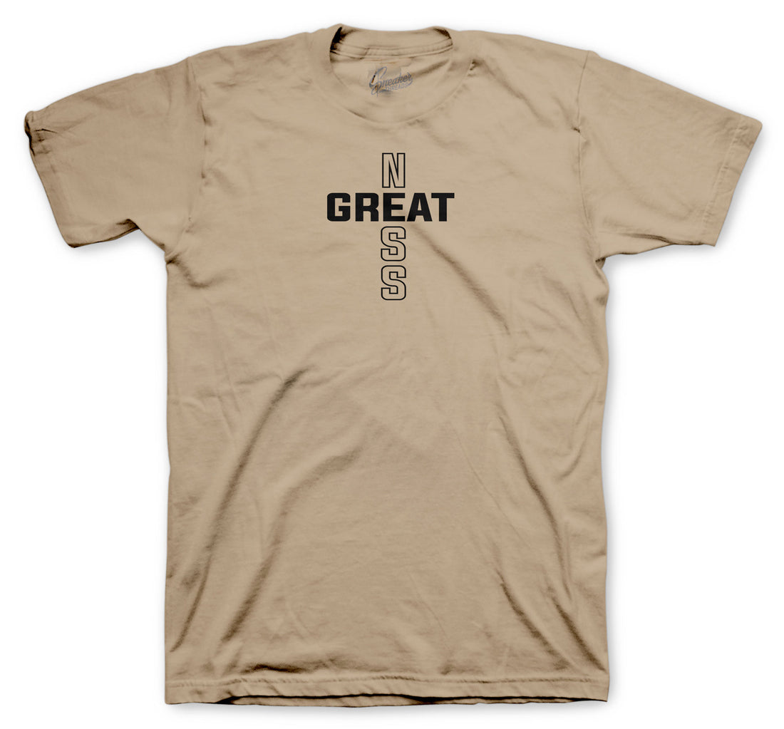 retro Jordan 4 sneaker fossil mushroom match mens shirts created to match