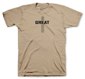 retro Jordan 4 sneaker fossil mushroom match mens shirts created to match