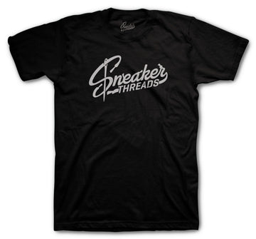 Retro 5 Anthracite Shirt - ST Logo - Black