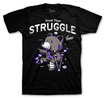 Jordan 13 court purple sneaker tees match Court purple matching shirts