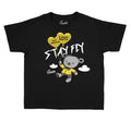 Shirt collecti for kids to match the jordan 4 lightning sneaker collection