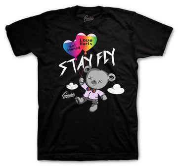 Retro 1 Balvin Shirt - Money Over Love - Black