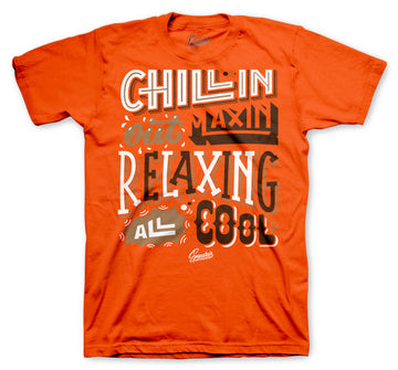 Retro 14 Winterized Shirt - Relaxing - Orange
