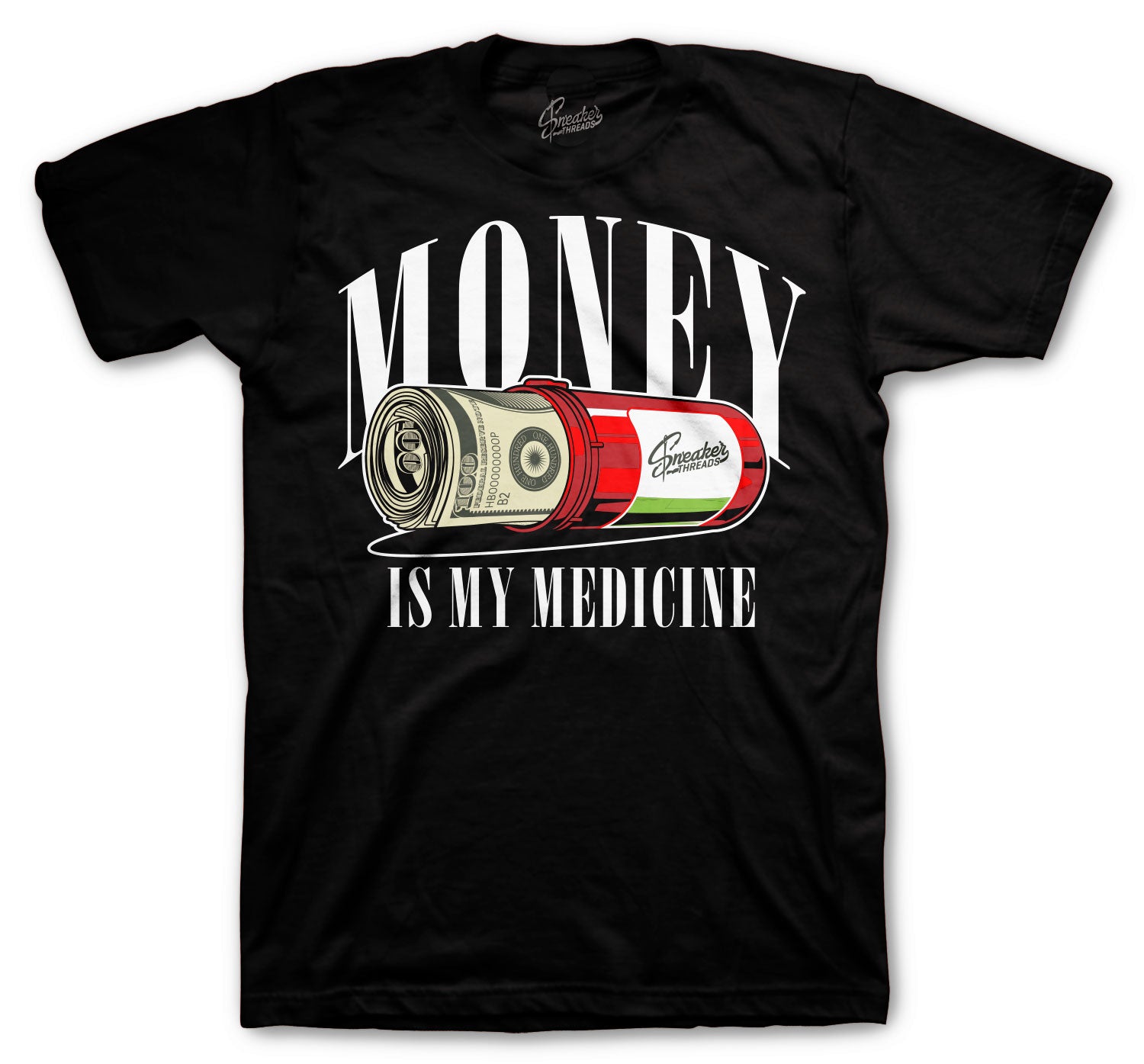 Dunk SB Strawberry Shirt - Money Medicine - Black