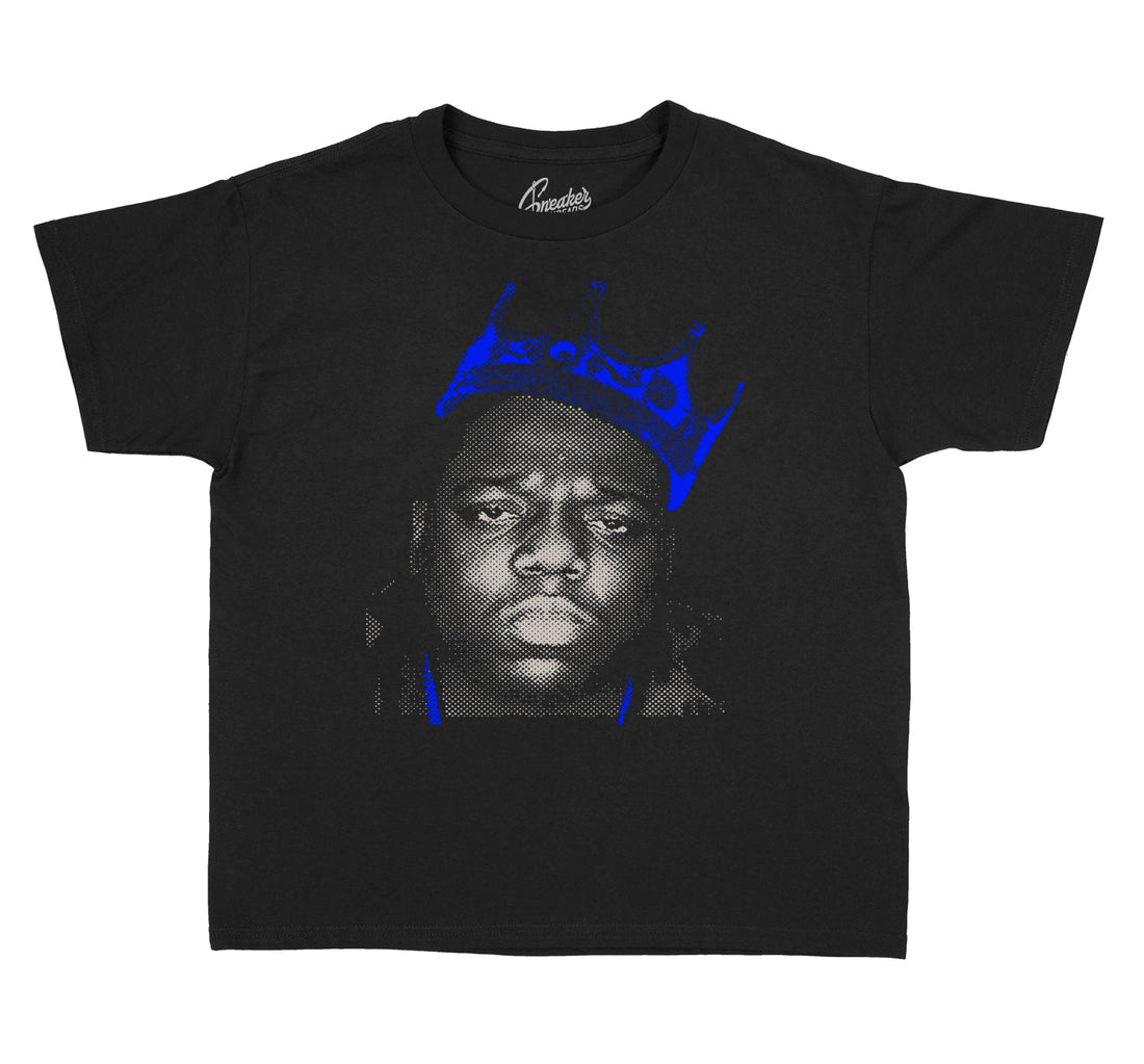 Kids T shirt collection to match with Jordan 5 Racer Blue sneaker collection