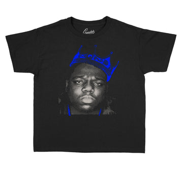 Kids T shirt collection to match with Jordan 5 Racer Blue sneaker collection