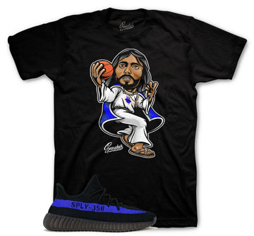 Yeezy 350 dazzling blue sneaker tees