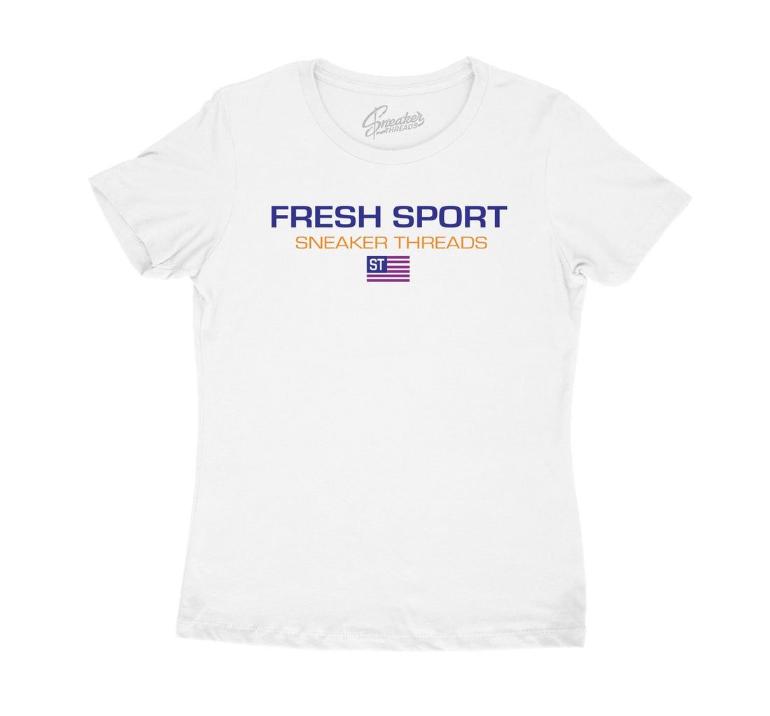 Fresh Polo Sport tee for women to match Jordan 4 Fresh Sport