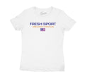 Fresh Polo Sport tee for women to match Jordan 4 Fresh Sport