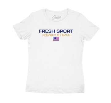Fresh Polo Sport tee for women to match Jordan 4 Fresh Sport