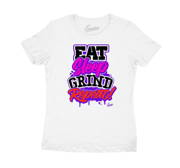 Jordan 3 barely grape sneakers matching womens tees