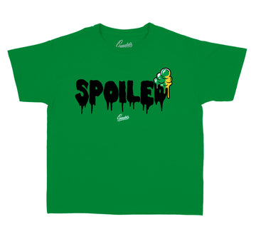 Green Jordan 10 Seattle kids/ toddlers shirt collection