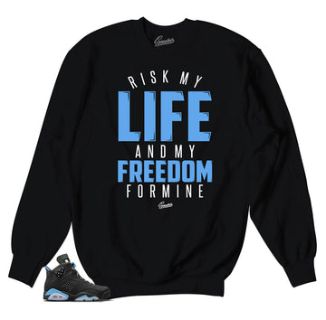 Jordan 6 UNC sweaters match | Blowing money fast sweater match shoes.