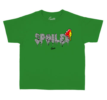 Rasta Jorda 4 sneaker collection matching childrens shirt collection