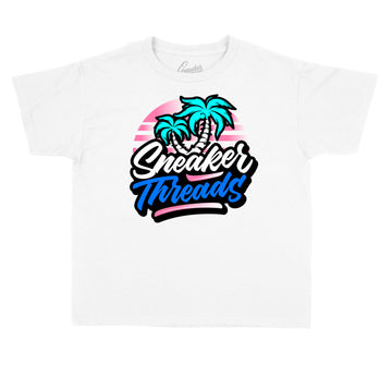Aurora Green Jordan 13s match boys t-shirt collection