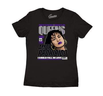Womens Dark Concord 12 Shirt - La Flor - Black