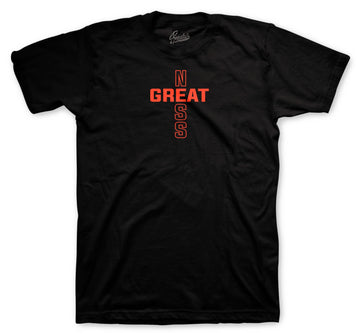 Lava Foamposite shoes matching t shirt collection for matching