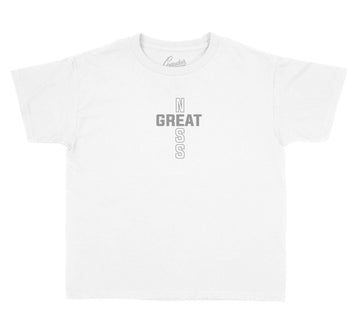 Jordan ids Metallic Silver 11's Greatness shirt