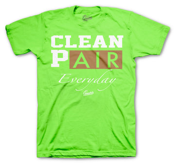 T shirt collection designed to match the green camo air max 90 sneakers