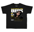 Lightning Jordan 4 sneaker matches with kids tee collection