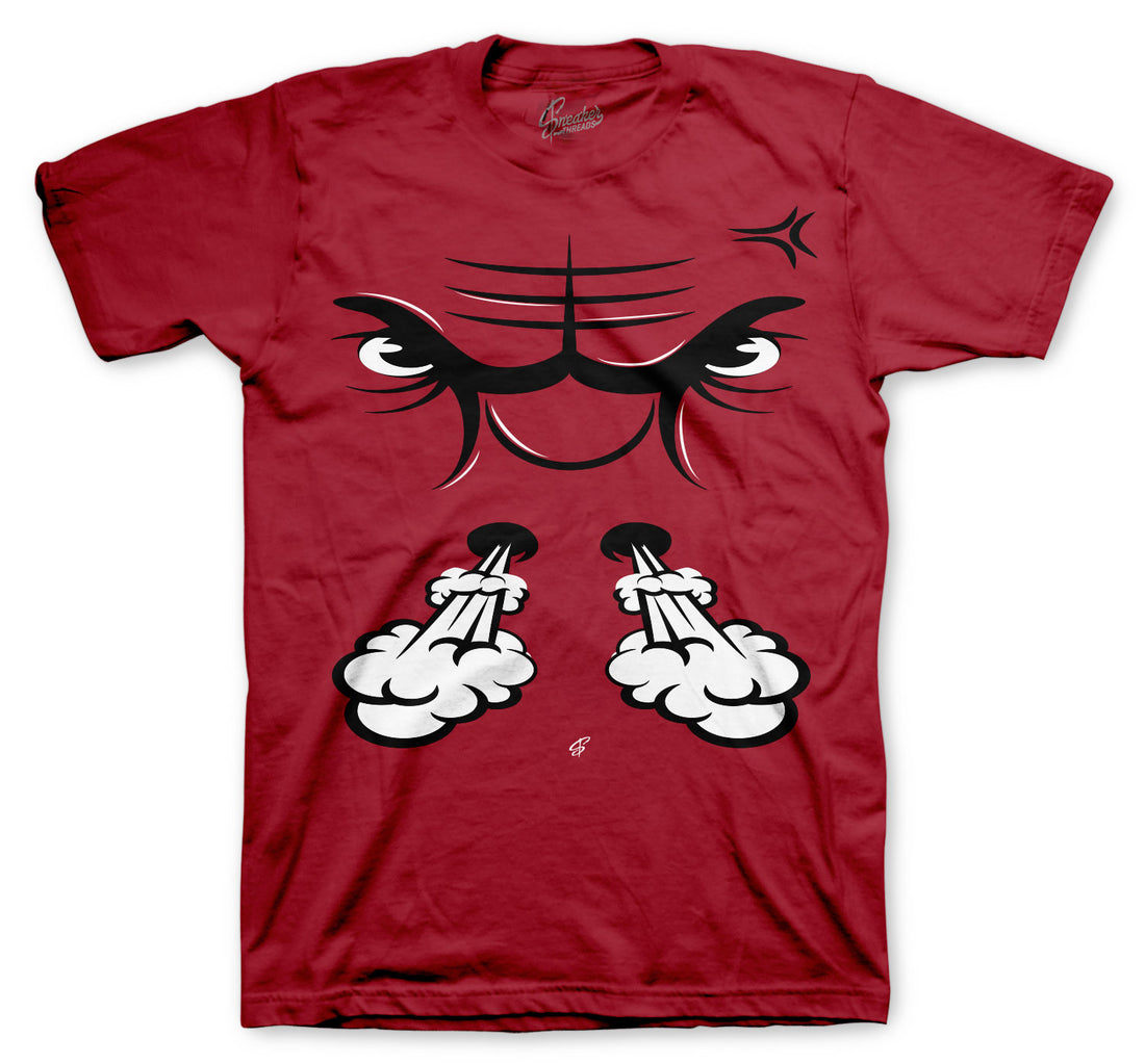 Cardinal Red 3 Sneaker Shirts and Matching Sneaker Tees for Jordan 3