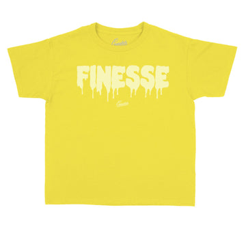 Citron Tint Jordan 6 has matching childrens t shirt collection