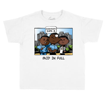 JOrdan 9 university blue sneaker collection matching tees