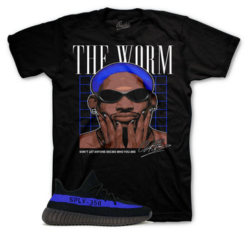 Dazzling Blue Shirt - Worm - Black