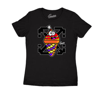 shirts for girls made to match the Jordan what the 5 sneaker collection