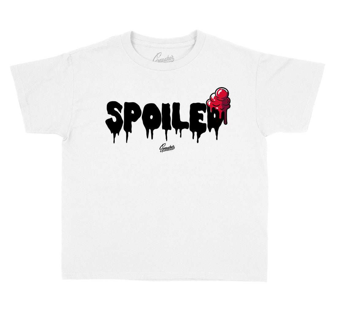 Retro Jordan 9 gym reds match boys tees