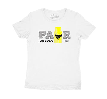 womens tee collection designed to match the Jordan 6 citron tint