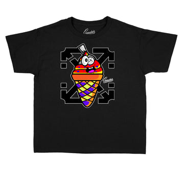 Kids What The 5 Shirt - Lucky Charm - Black
