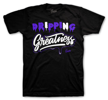 Jordan 13 court purple sneaker tees match Court purple matching shirts