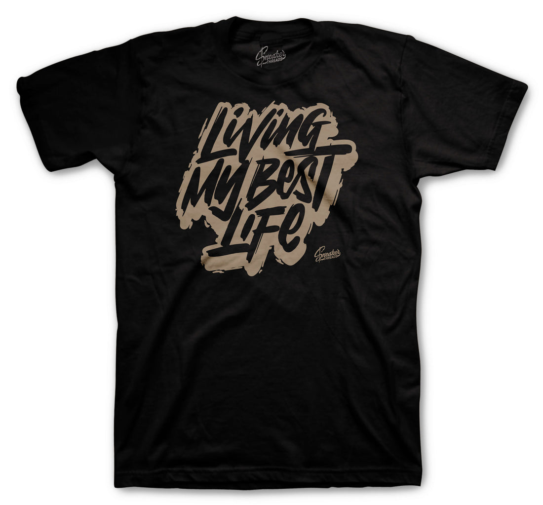 t shirts designed to match the Jordan 4 fossil mushroom sneakers