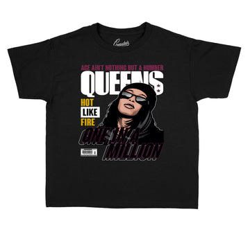 Kids Singles Day 6 Shirt - Queens - Black