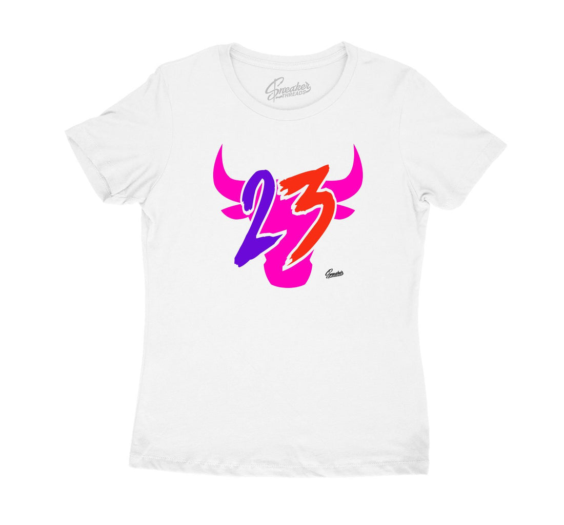 Jordan 3 Barely Grape sneaker have matching t shirt collection designed for women 