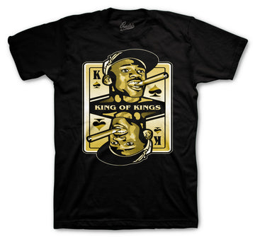 T shirts matching Jordan 1 black gold sneakers