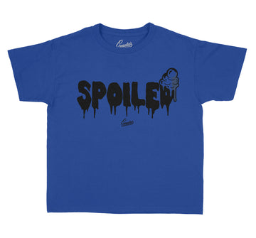 Kidsclothing matches with sneaker Jordan 13 black royal sneaker collection